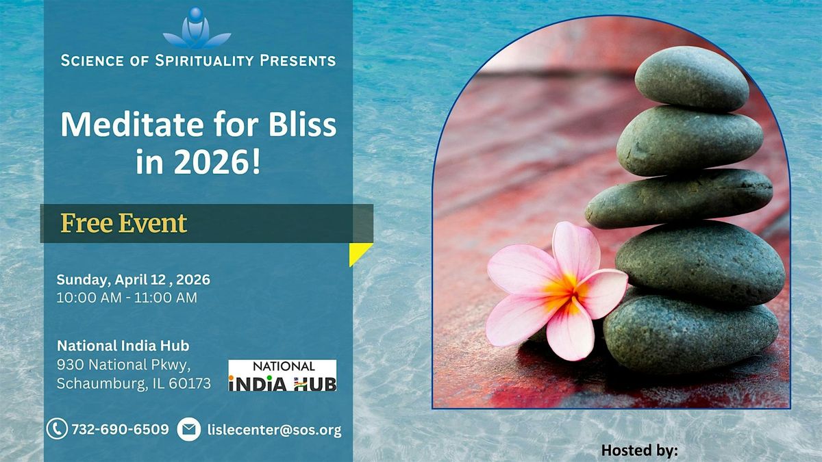 Meditate for Bliss in 2026!
