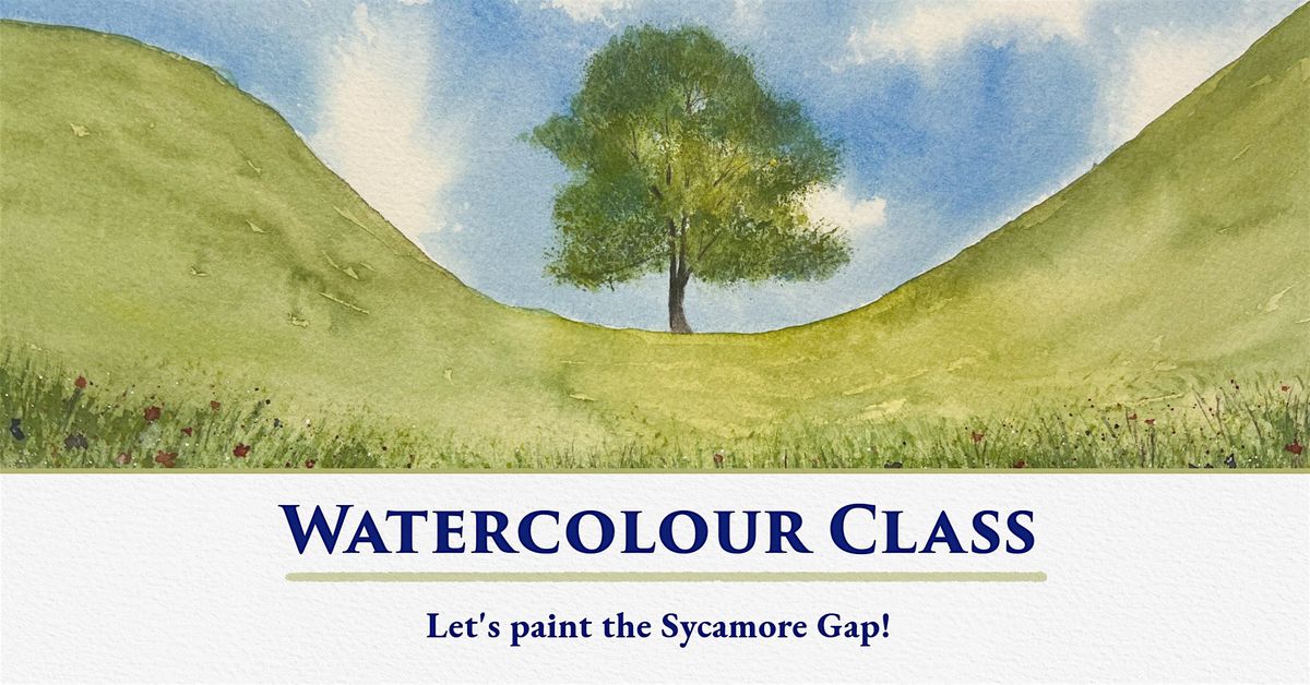 Discover Watercolour Painting \u2013 Let's Paint the Sycamore Gap!