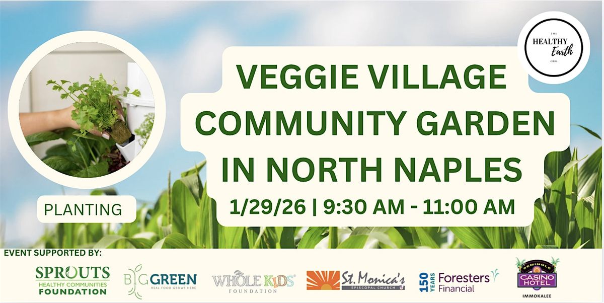 Veggie Village Community Garden Maintenance Day