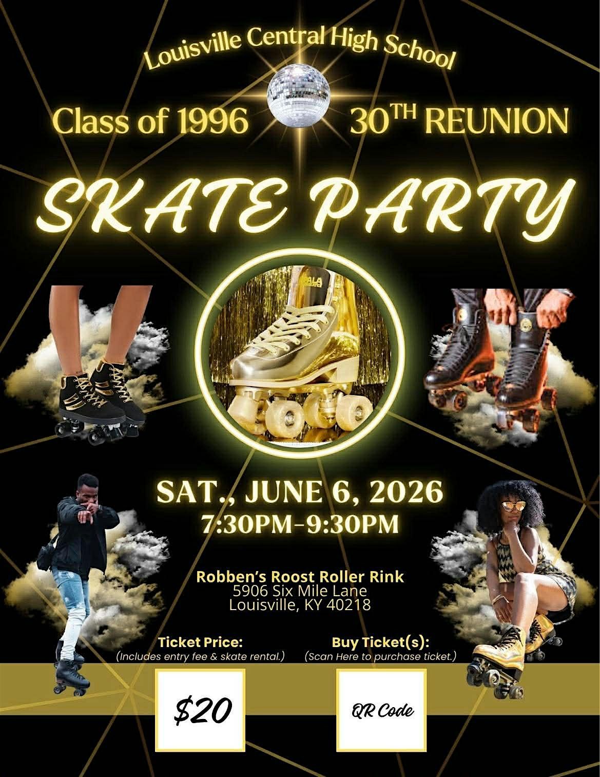 CHS 30 YEAR REUNION SKATING PARTY