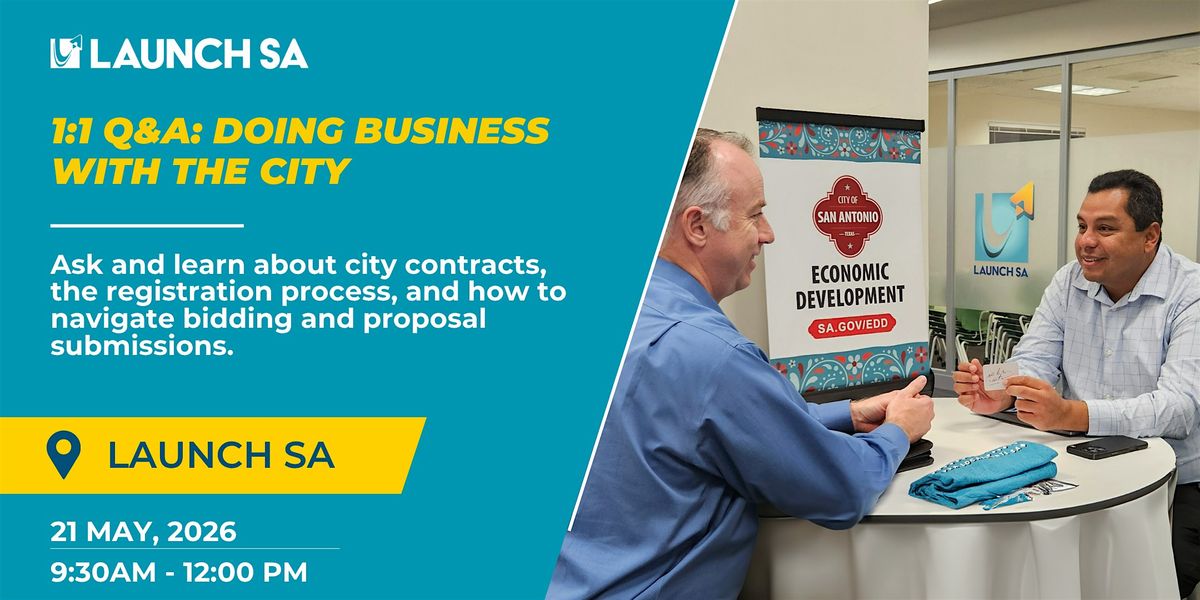 1:1 Q&A: Doing Business with the City