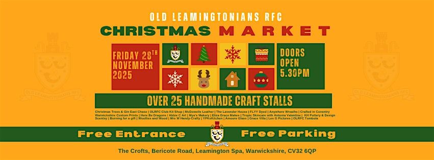 Christmas Market Old Leamingtonians RFC