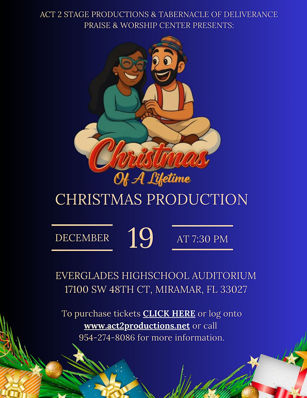 "A Christmas of a Lifetime" for FULL OF FAITH MEMBERS