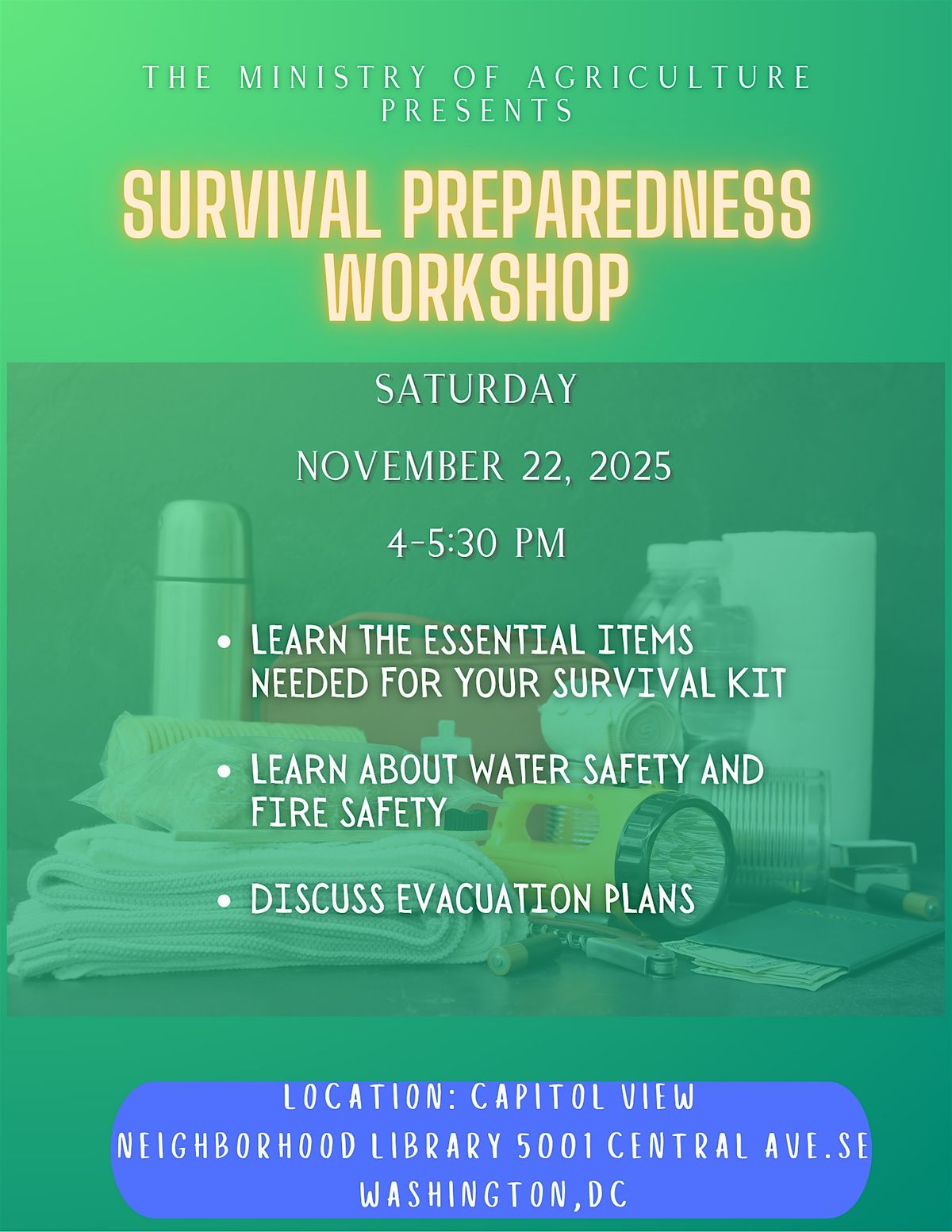 Survival Preparedness Workshop