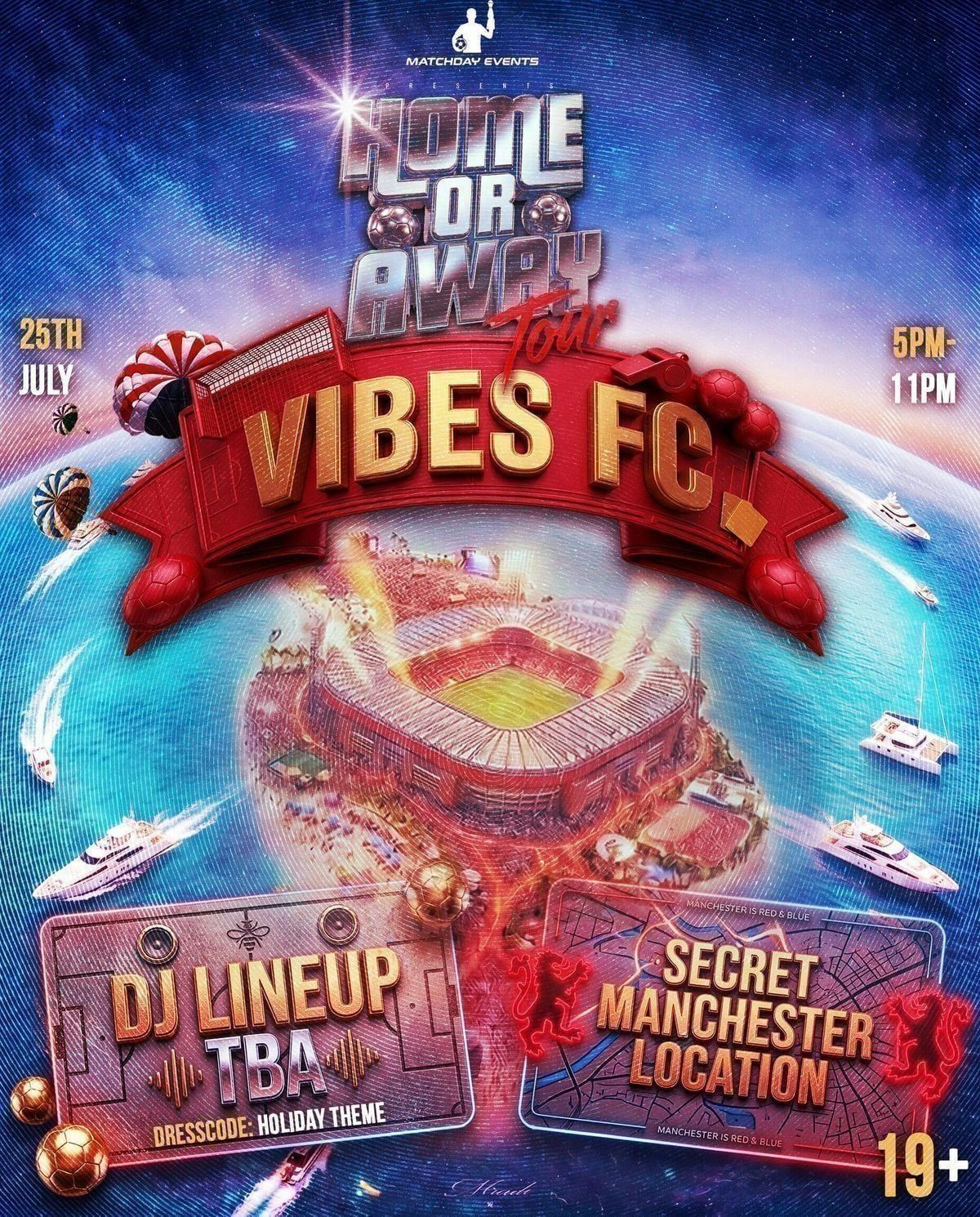 Vibes FC - The Home or Away Tour