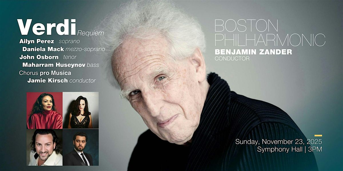 Boston Philharmonic presents Verdi's Requiem