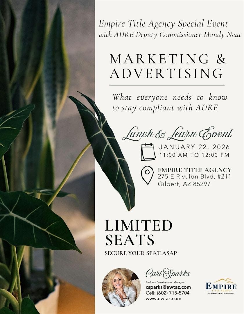 MARKETING & ADVERTISING.  WHAT EVERYONE NEEDS TO KNOW TO STAY COMPLIANT.