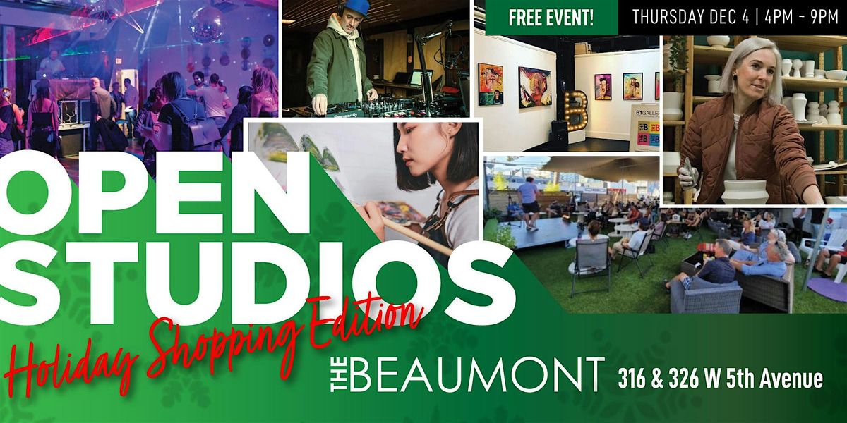 Beaumont Open Studios - Holiday Shopping Edition