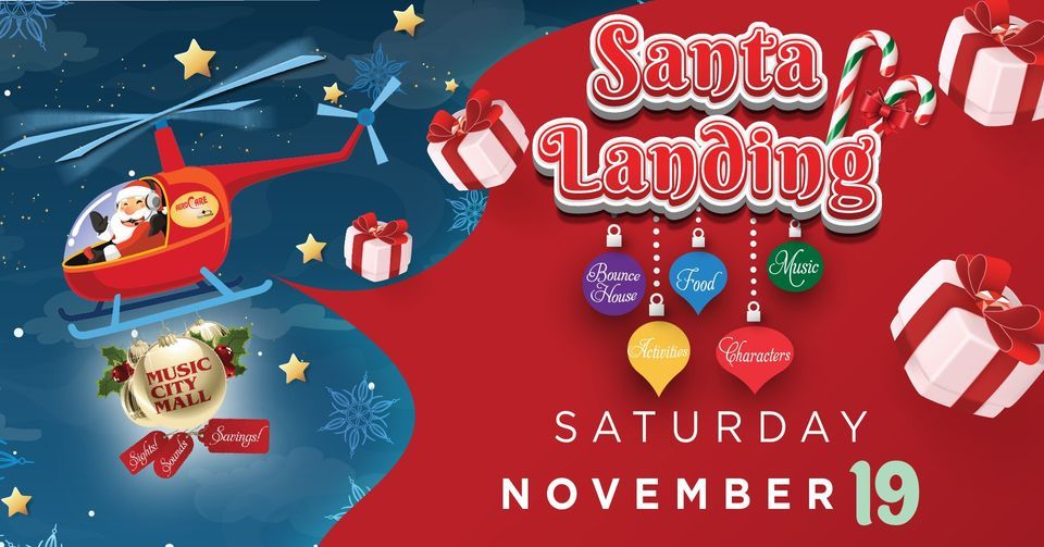 Santa Fly-In Christmas Kickoff! | Music City Mall, Odessa, TX ...