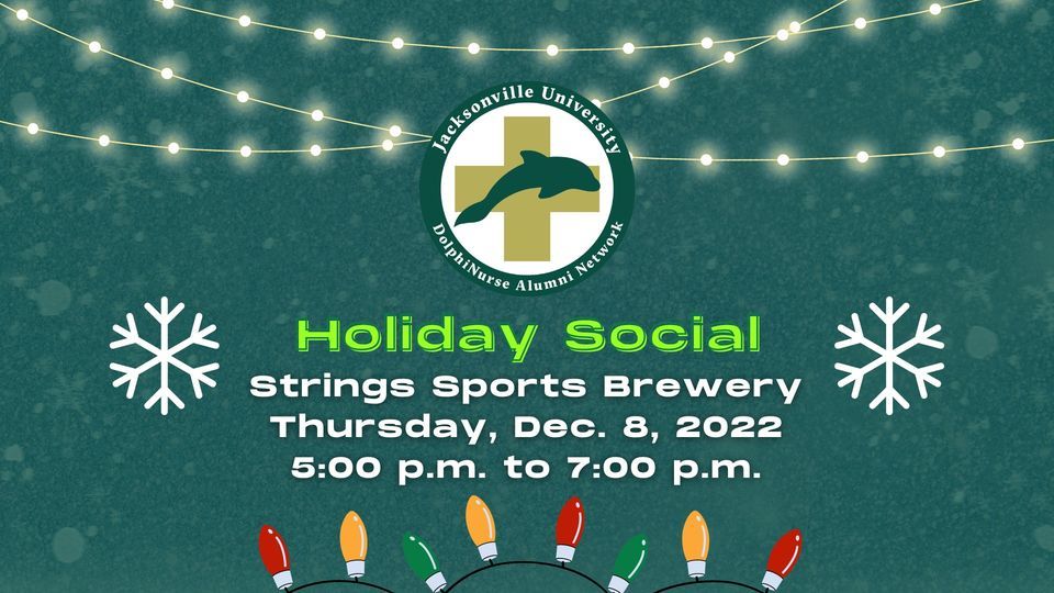 2022 DolphiNurse Holiday Social Strings Sports Brewery, Jacksonville