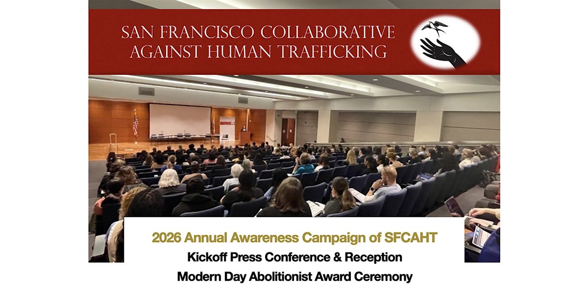 SFCAHT Annual Press Conference to Kick Off Anti-Human Trafficking Month