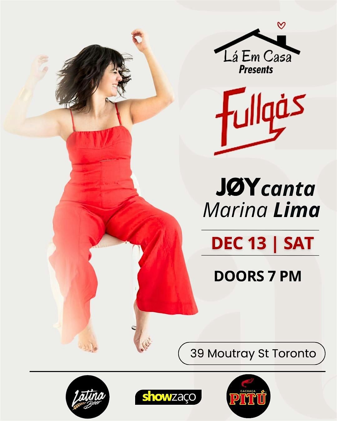 J\u00d8Y canta Marina Lima