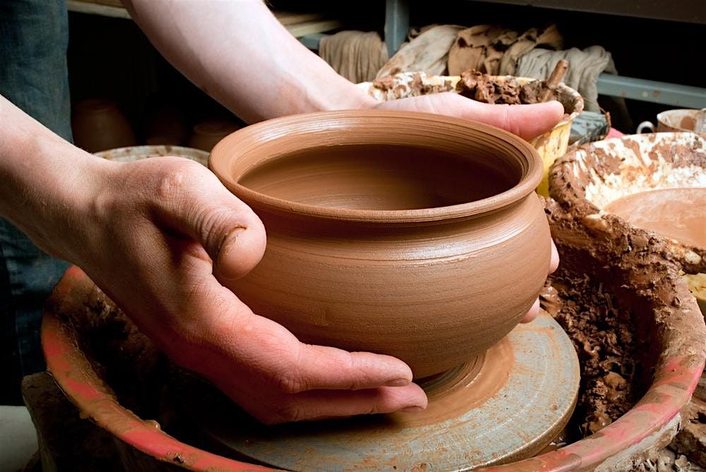 Pottery wheel workshop at Artventures Oakville Rebecca