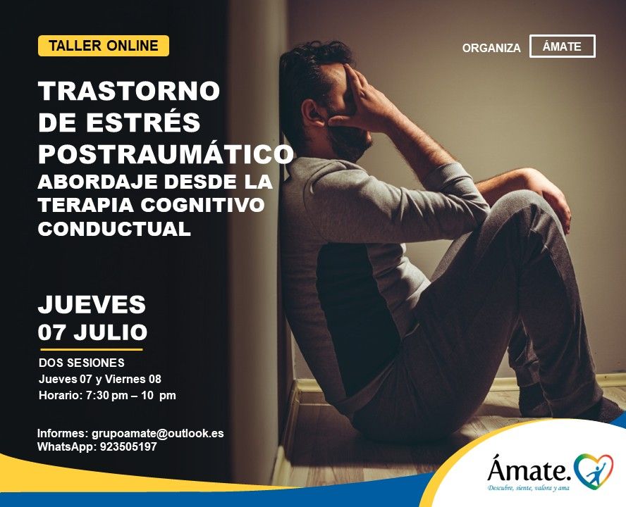 Taller Online Trastorno De Estrés Postraumático Abordaje Desde La Terapia Cognitivo 3637