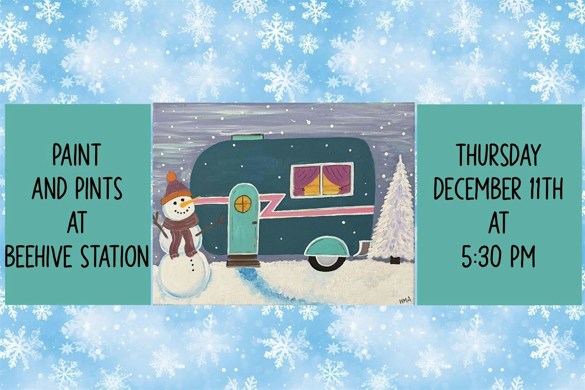 Paint and Pints At Beehive Station