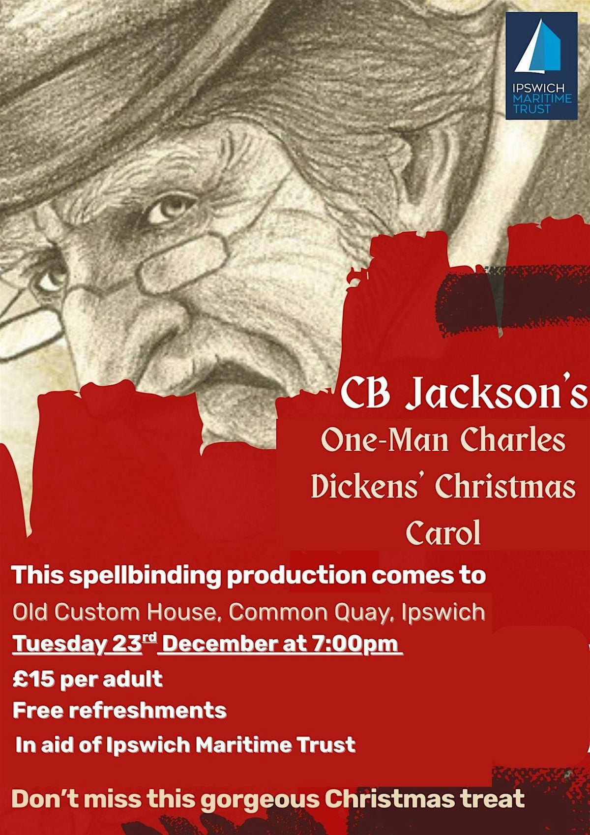 CB Jackson's - One-Man Charles Dickens\u2019 Christmas Carol