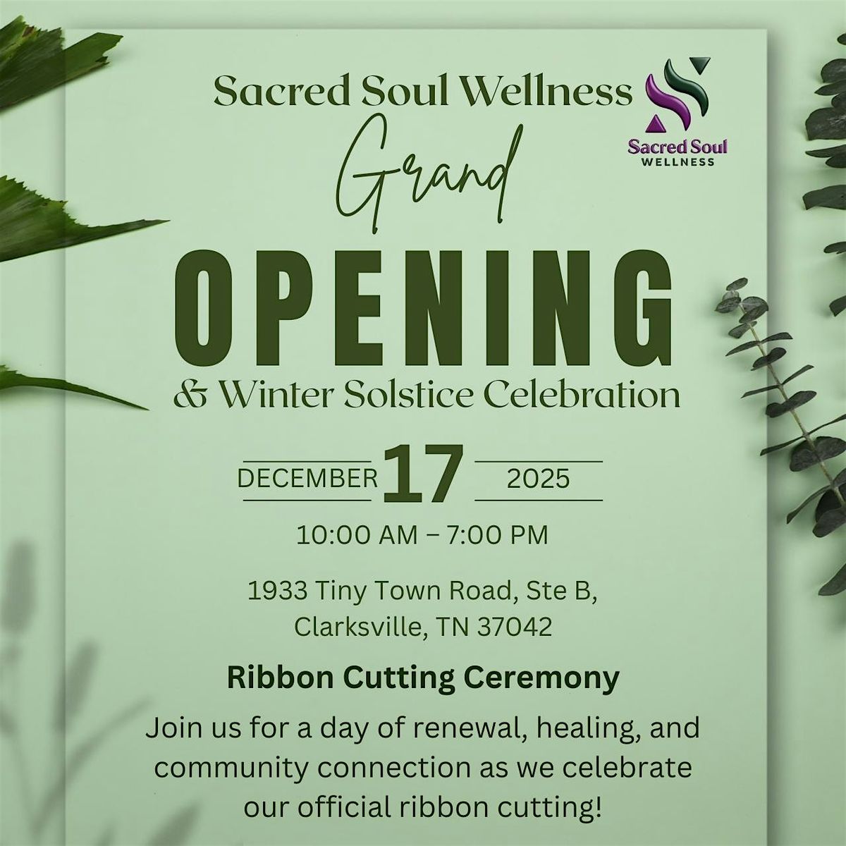 Grand Opening Celebration