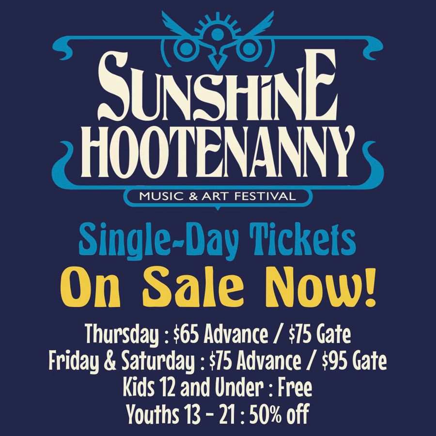 Sunshine Hootenanny - 3 Day Pass at Sunshine Music Fests at Florida Sand Music Ranch