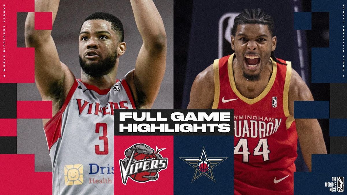 Birmingham Squadron vs. Rio Grande Valley Vipers