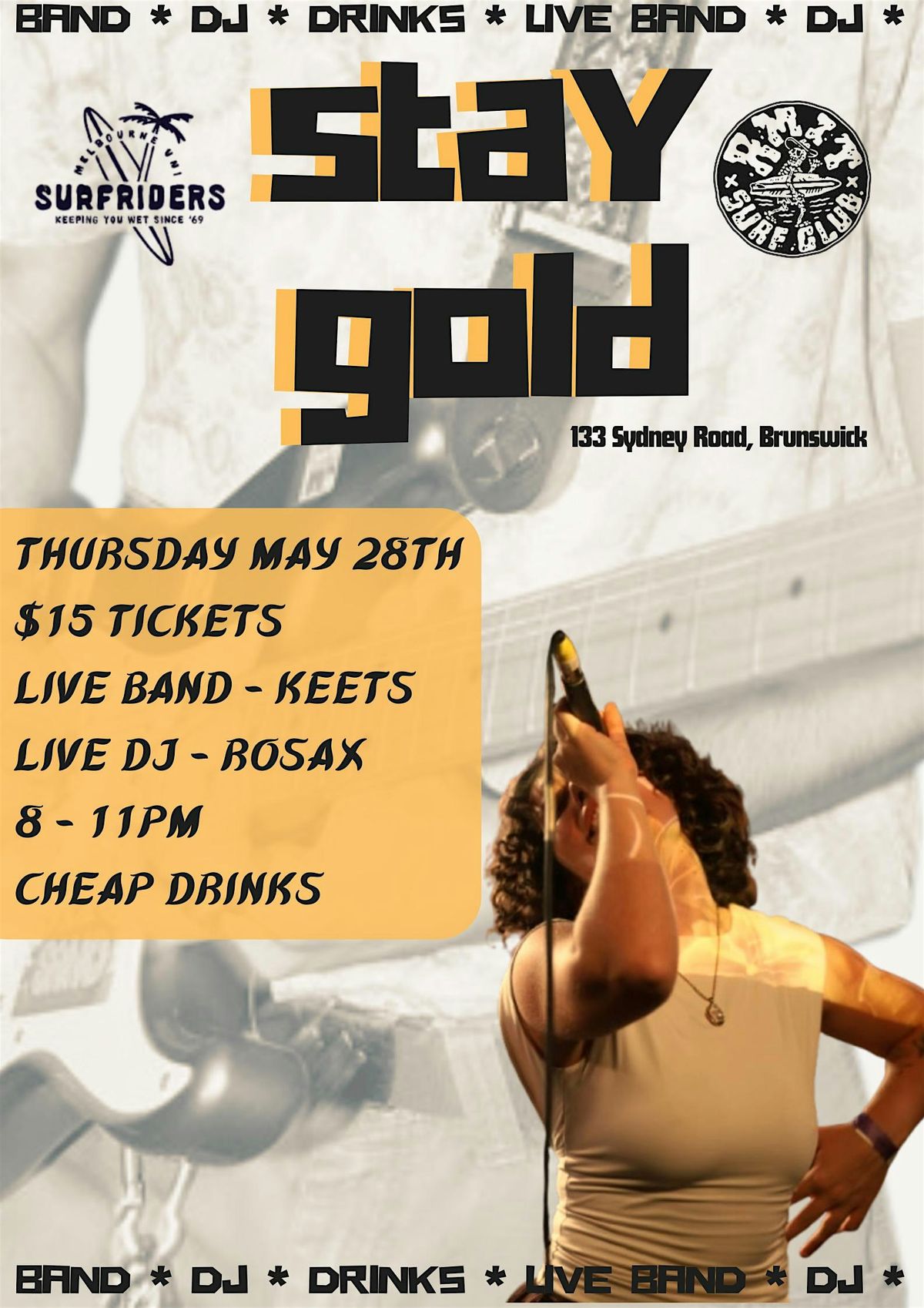 Melb Uni And RMIT Surfriders presents!