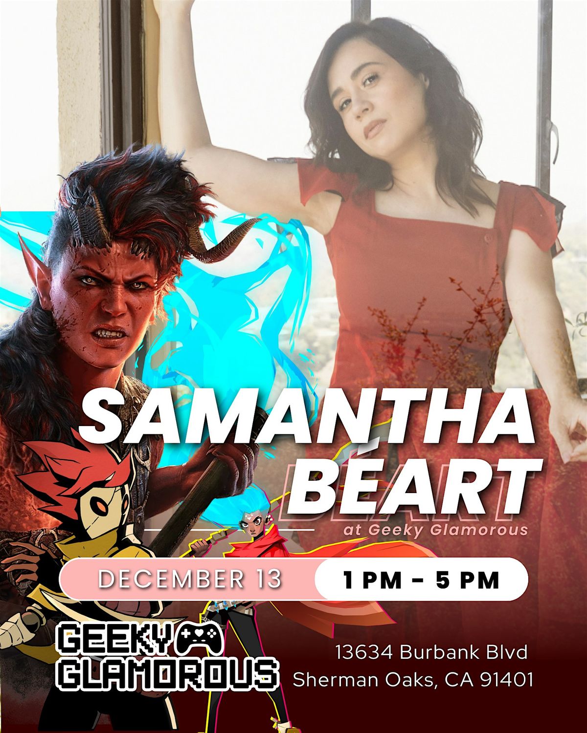 Baldur's Gate 3 Samantha Beart Signing