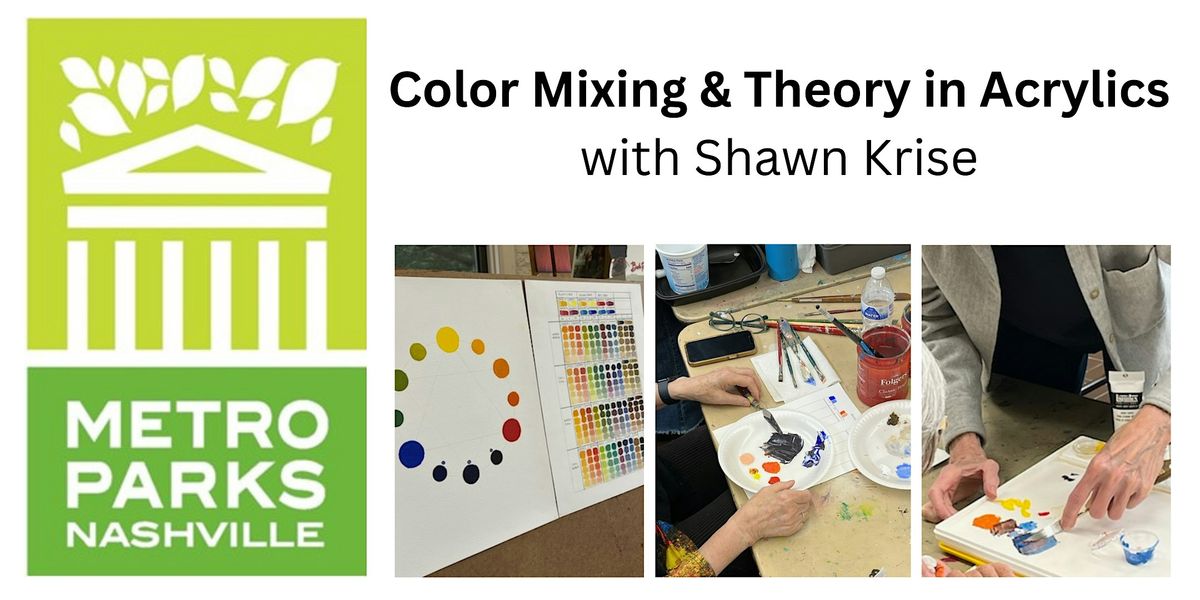 Color Mixing & Theory in Acrylics - 8 weeks