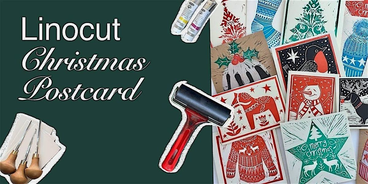 LINOCUT PRINT - HOLIDAY CARDS Workshop