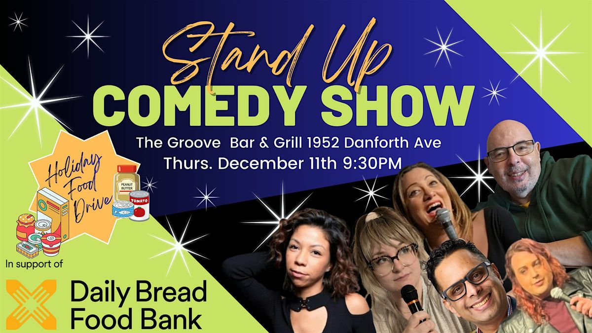 Stand Up Comedy Showcase + Holiday Food Drive!
