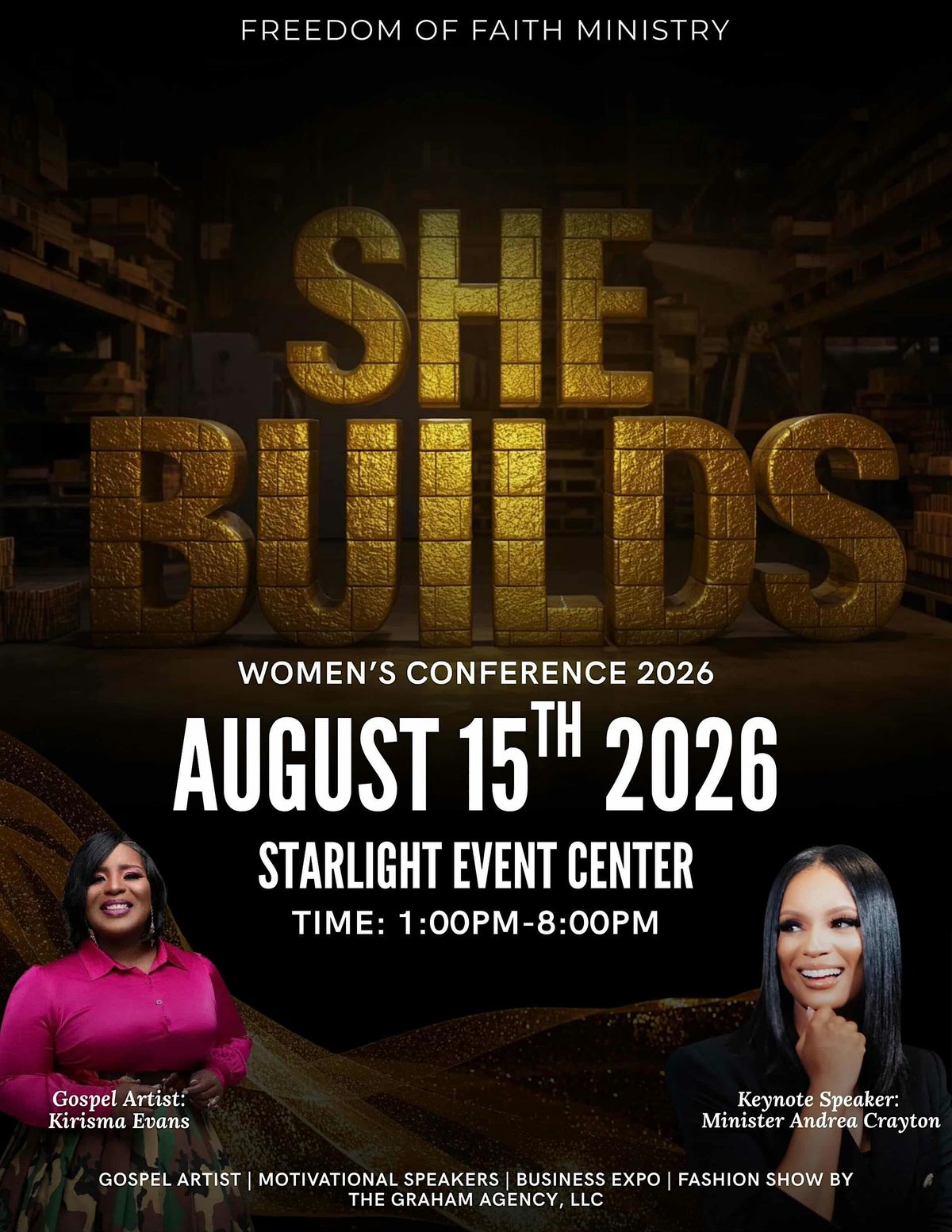 She B.U.I.L.D.S Women's Conference
