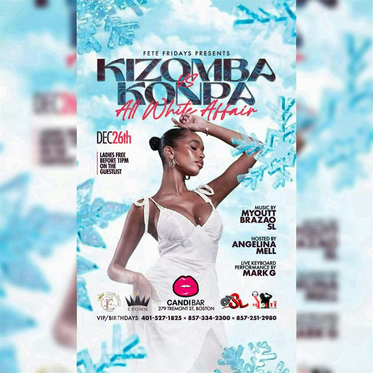 Kizomba VS Konpa: All White Affair