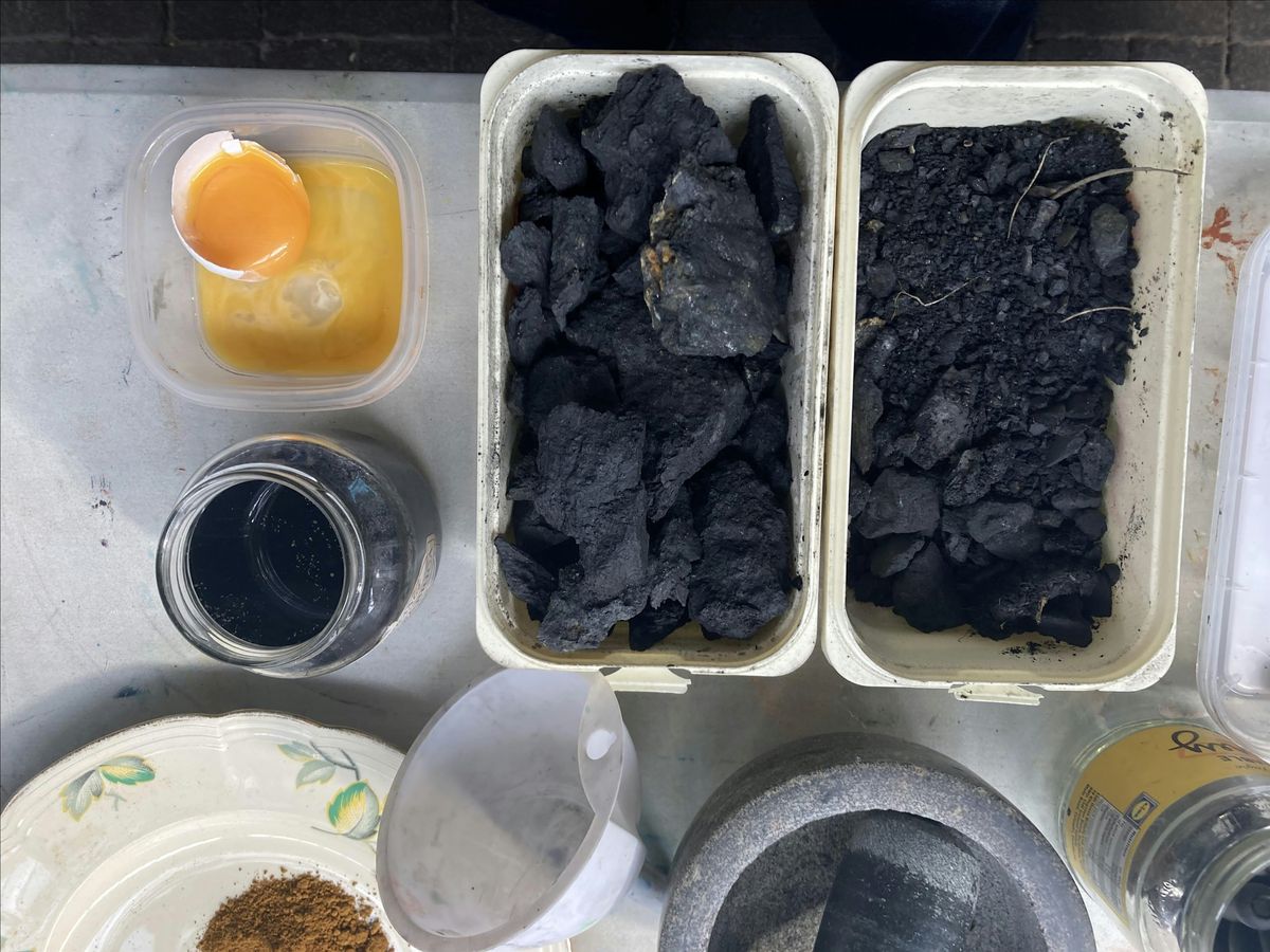 Introduction to Painting with Natural Materials with Peter Stiles