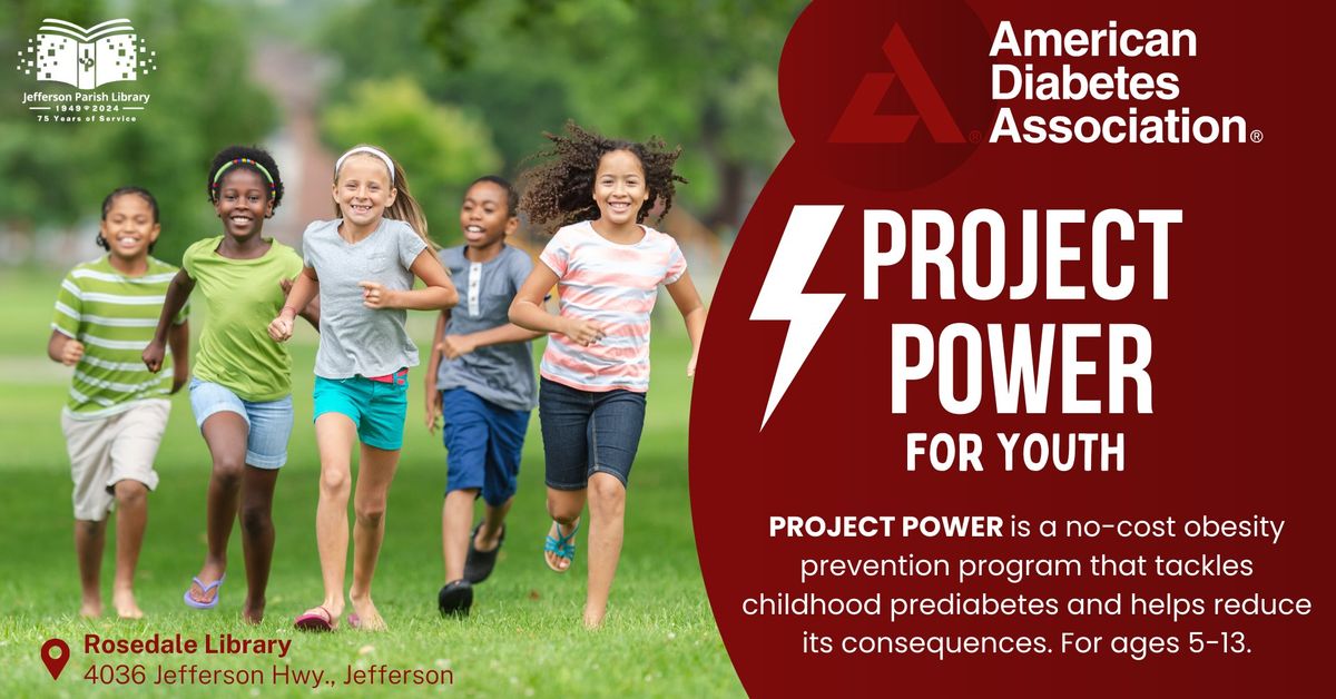 Project Power for Youth Rosedale Library, Jefferson, LA November 6