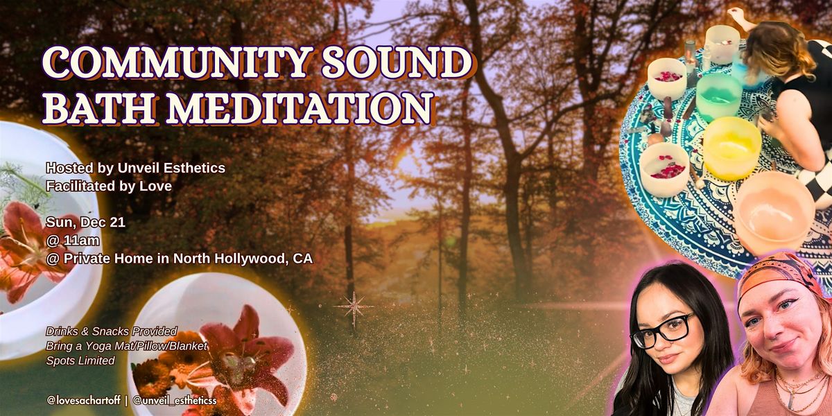 Community Sound Bath Meditation