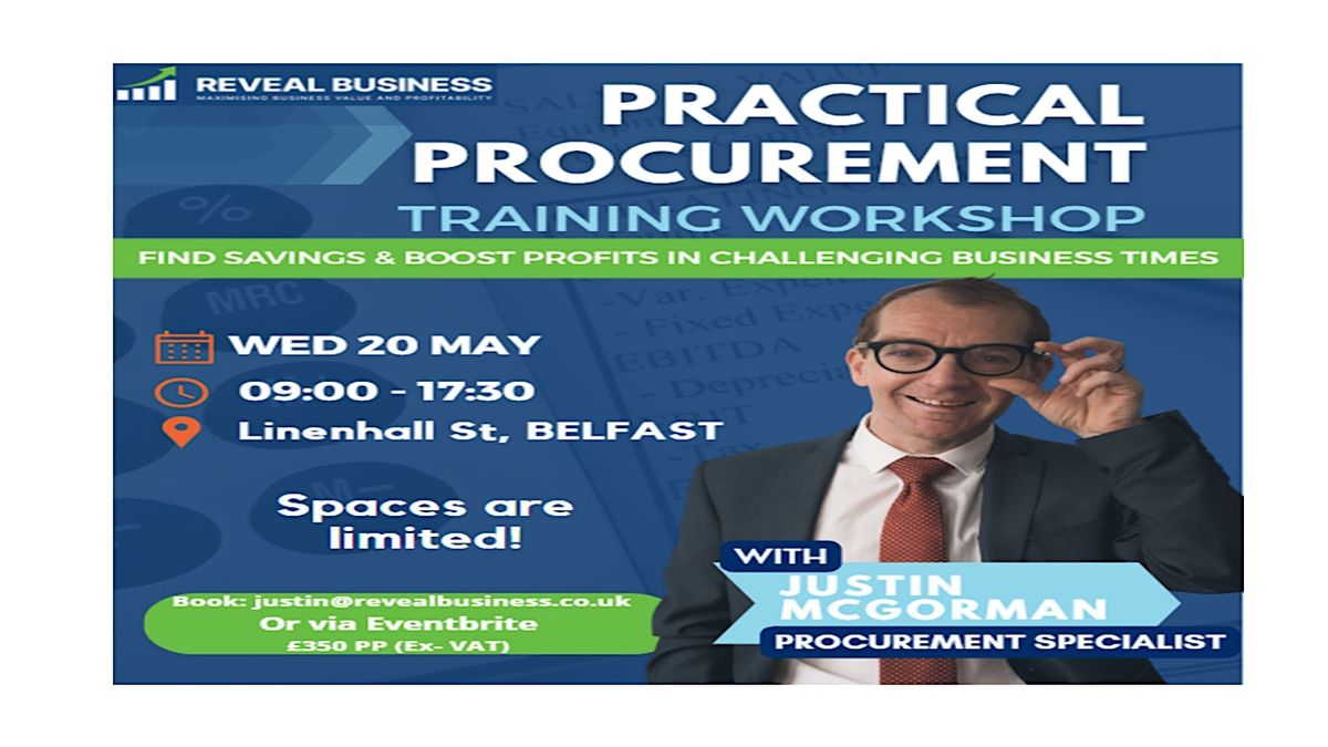 Practical Procurement To Deliver Cost Savings Workshop