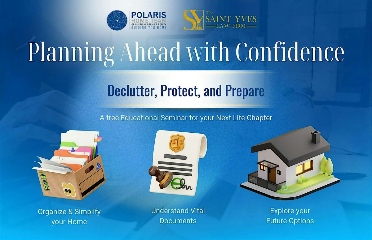 Free 60-minute Downsizing Seminar: Planning Ahead with Confidence