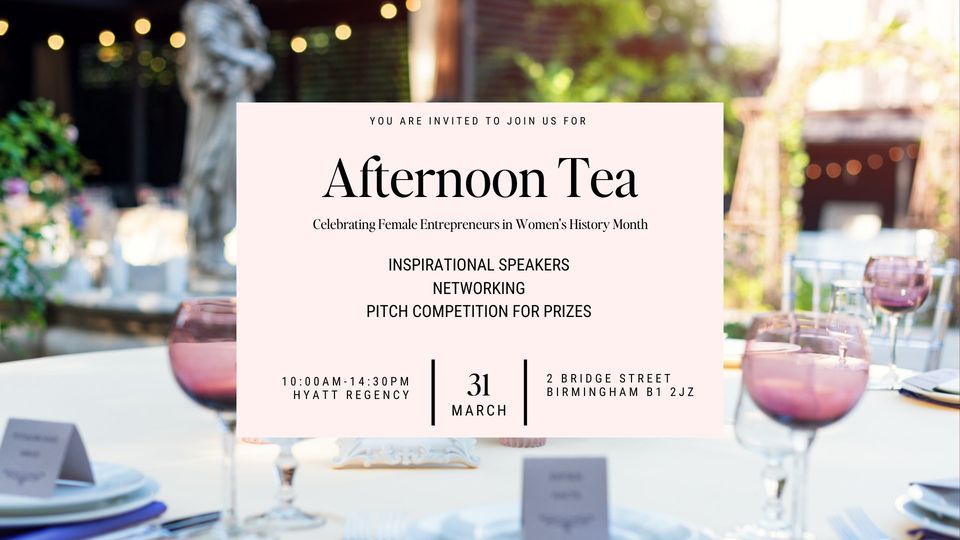 Business Networking and Afternoon Tea 