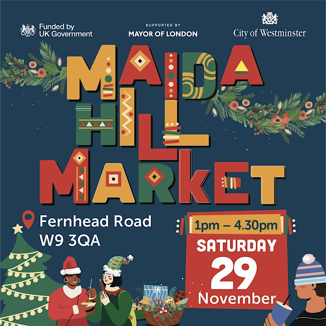 Christmas Tree Lighting @ Maida Hill Market