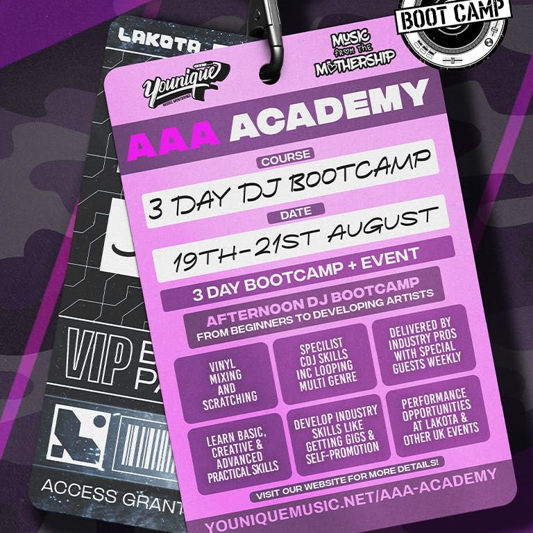 Aaa Academy: DJ Summer Bootcamp