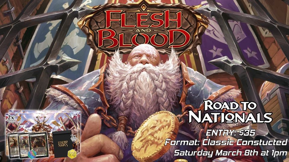 Flesh and Blood Road to Nationals 2024 Express TCG, North Augusta, SC