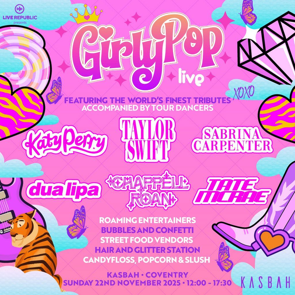 GirlyPop Live Xmas| Kasbah, Coventry
