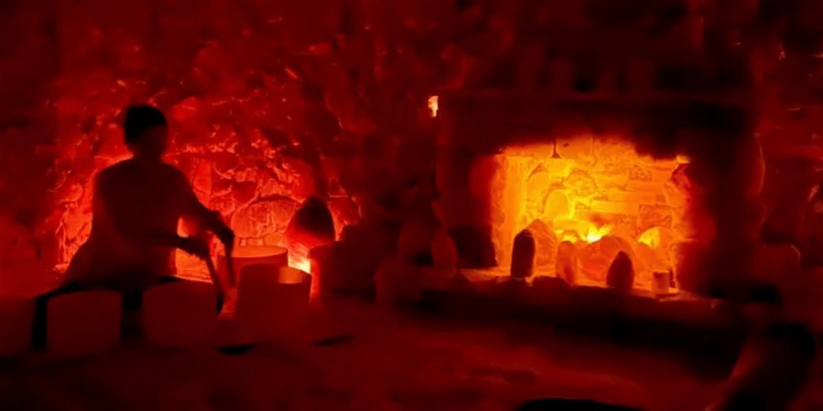 Somatic Chair Yoga and Sound Bath: Salt Cave