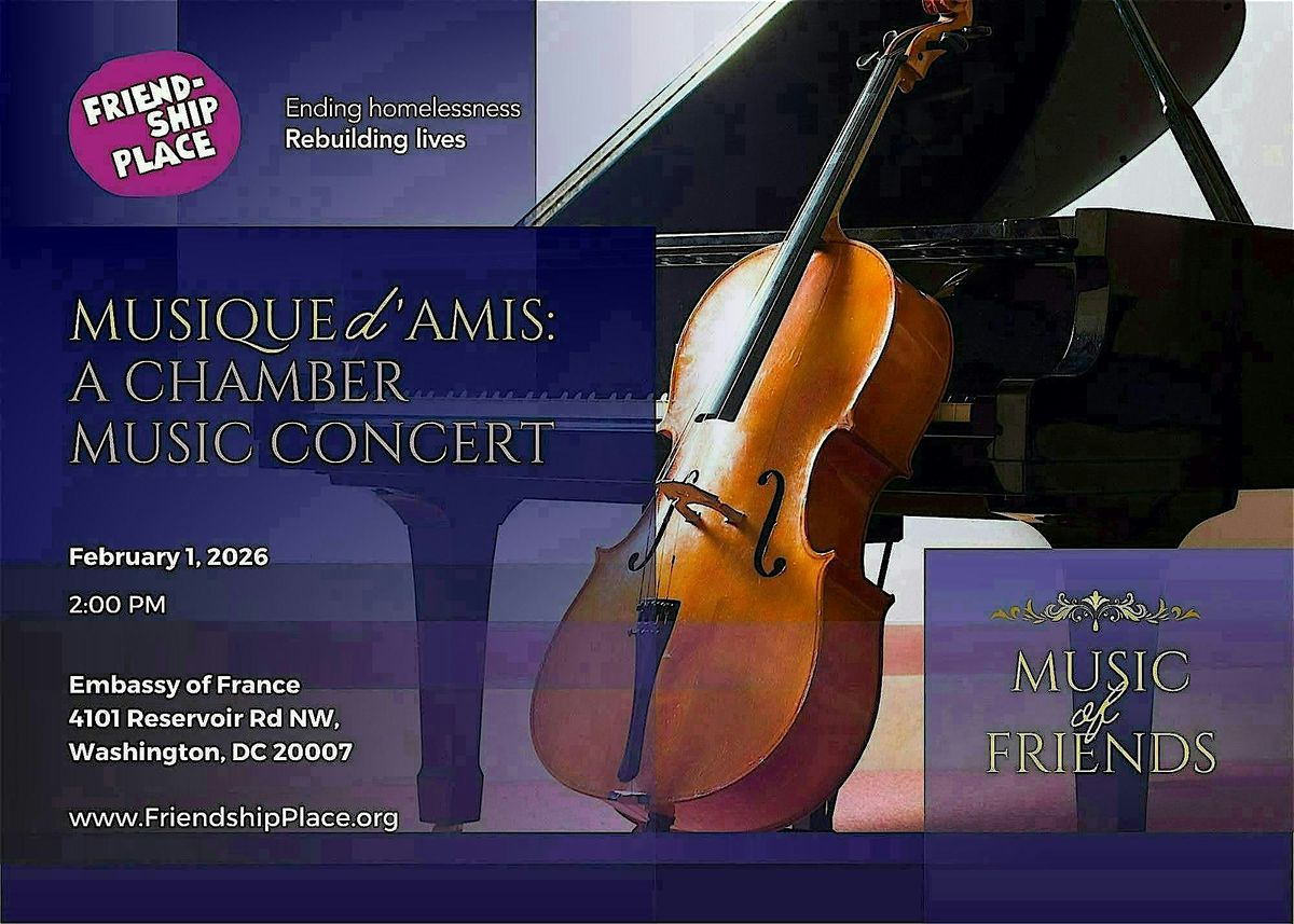 Friendship Place Music of Friends Concert 2026