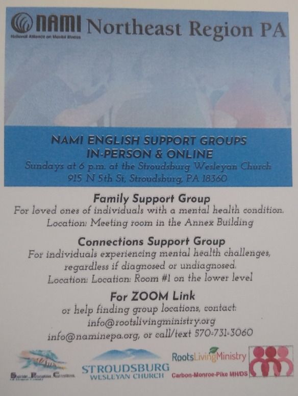 NAMI Mental Health Support Groups 