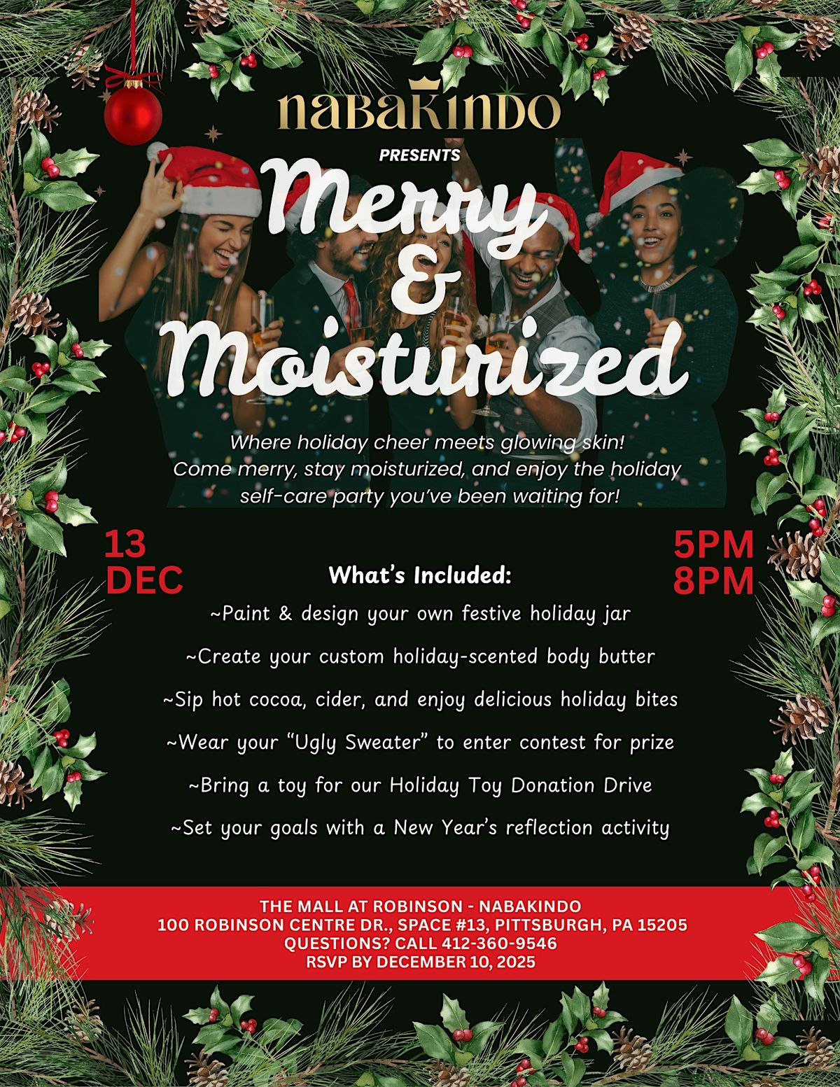Nabakindo Presents: Merry & Moisturized
