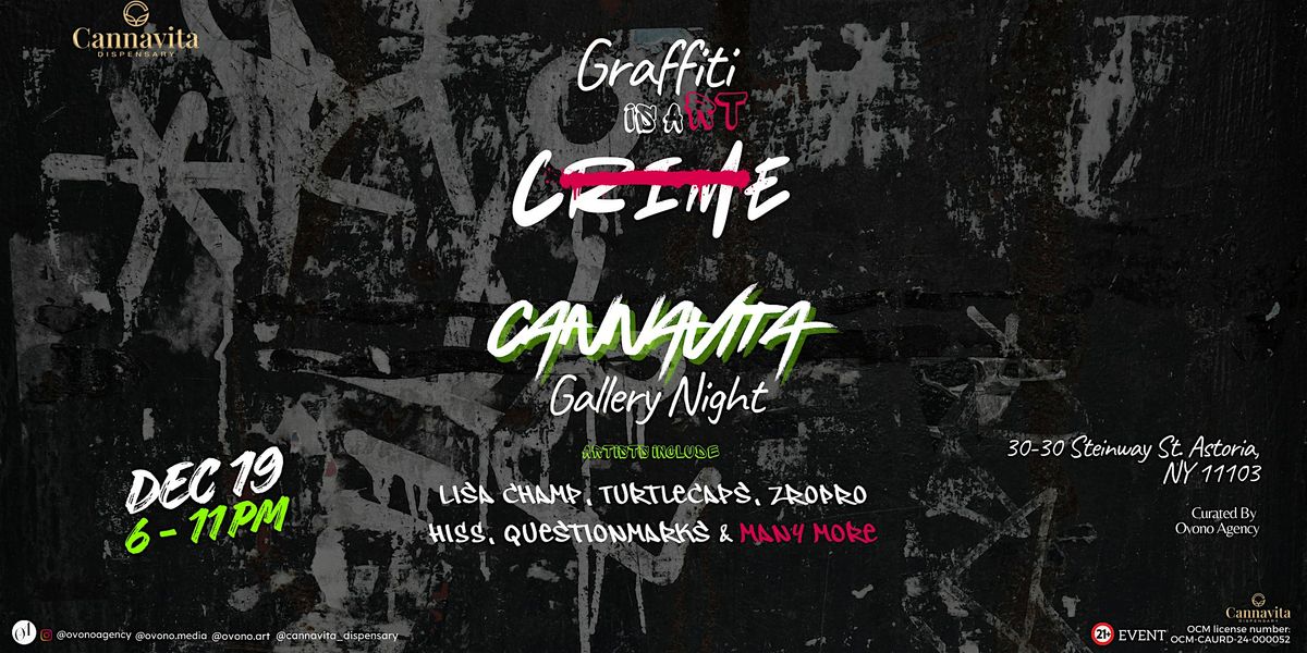 Free Event in Astoria | Cannavita Galley Night | Graffiti Night