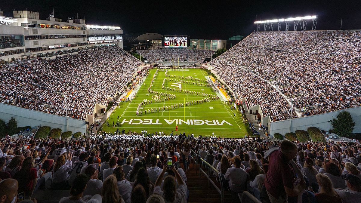 2025 Virginia Tech Hokies Football Season Tickets (Includes Tickets To All Regular Season Home Games)