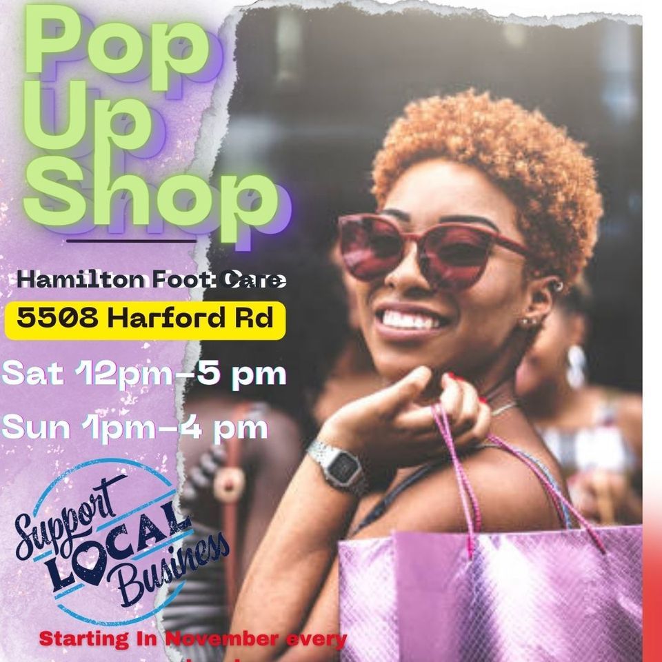 Pop Up Shop 5508 Harford Rd, Baltimore, MD 212142231, United States December 3, 2022