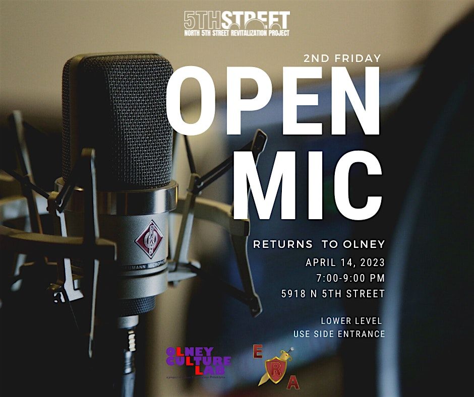 2nd Friday Open Mic \/ Community Dinner