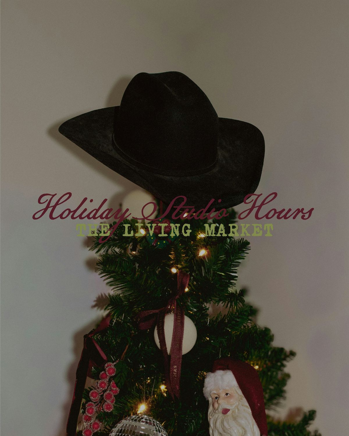 The Living Market | The Art of Gathering| Holiday Studio Hours