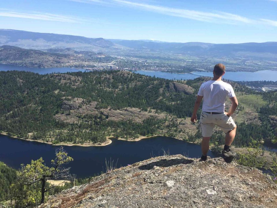 Hike City on the Edge of Forever (Rose Valley, West Kelowna) | West ...